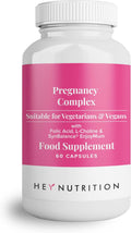 Hey Nutrition Multivitamines pour femmes avec acide folique et fer - 60 capsules