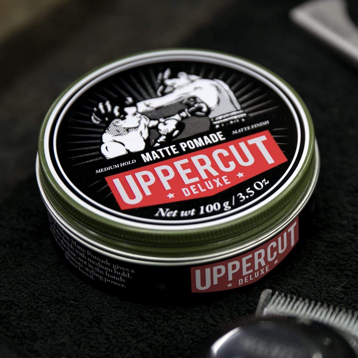 Uppercut Deluxe Matte Pomade Medium Hold - 100g