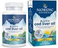 Nordic Naturals Huile de Foie de Morue Arctique au Citron Gélules Molles - 750mg Oméga-3