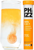 Comprimés Électrolytes & Multivitamines 3-en-1 Phizz Daily Orange – 20 unités