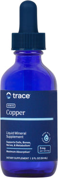 Trace Minerals Ionic Copper 3mg Liquid Drops - 59ml