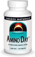 Source Naturals Amino Day 1000mg Acides Aminés Forme Libre - 60 Comprimés