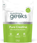 Nutrition Geeks Pure Creatine Monohydrate Powder Unflavoured 315g