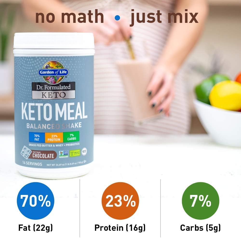 Garden of Life Dr. Formulated Meal Shake - Grass Fed Butter & Whey