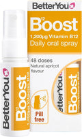 Spray oral BetterYou Vitamine B12, saveur abricot naturel - 25ml