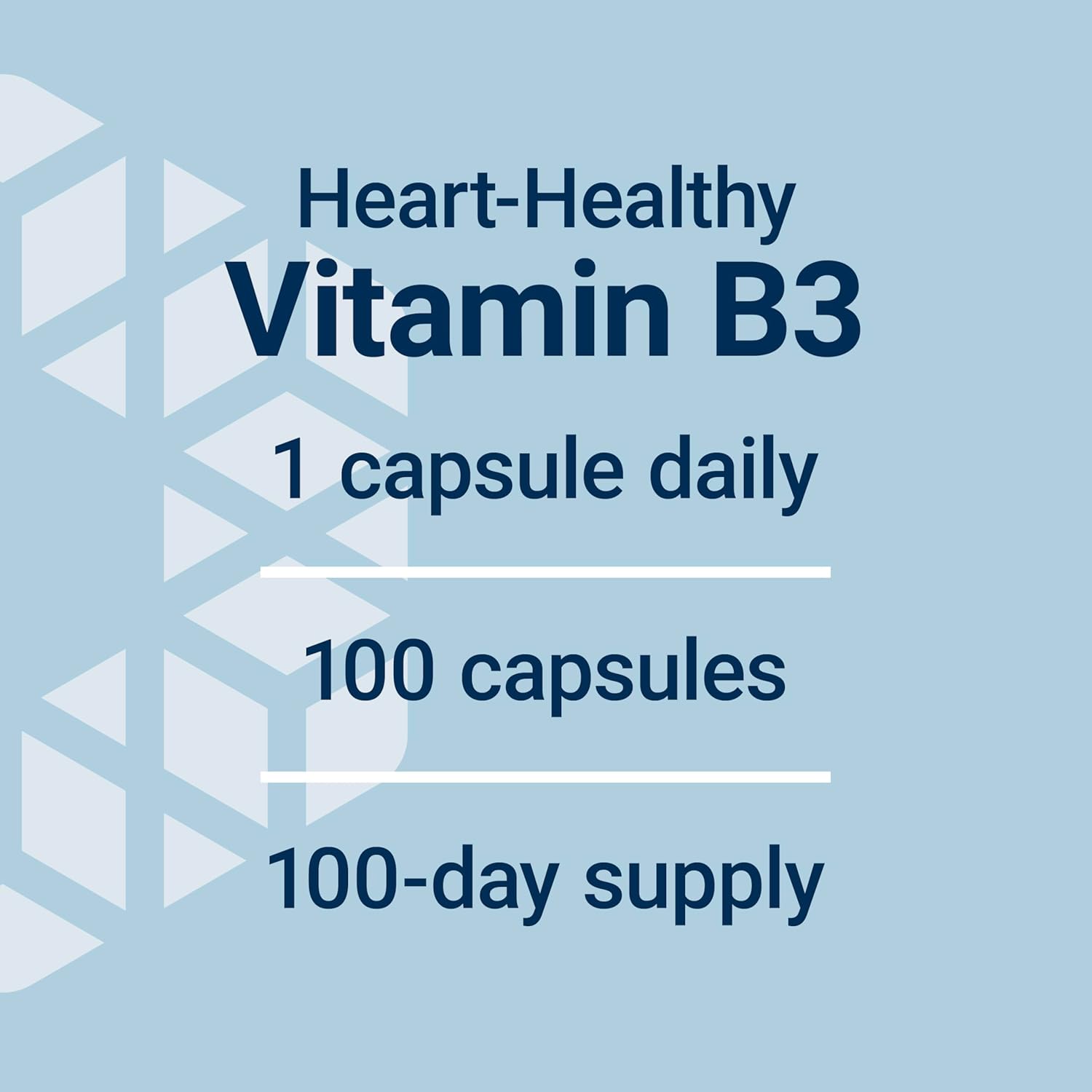 Life Extension Vitamin B3 Niacin 500mg daily food supplement and how to use