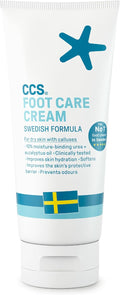 CCS Foot Care Cream 175 ml | Swedish Formula for Dry, Cracked Heels & Callused Feet