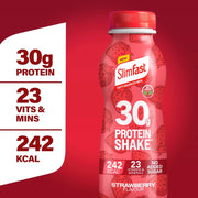 SlimFast High Protein Ready To Drink Strawberry Shake – 6 x 325ml