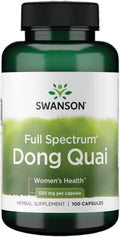 Dong Quai Swanson 100 capsules | 530 mg | Soutien santé féminine  