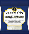 Pastilles Apaisantes au Menthol Menthol & Eucalyptus Jakemans 12 x 73g