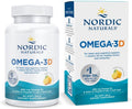 Nordic Naturals Omega-3D avec vitamine D3, citron - 60 gélules molles
