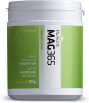 MAG365 Magnesium Citrate Powder tub, unflavored, 300g.
