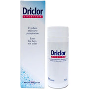 Driclor Solution Antiperspirant Roll On, bottle and carton packaging, no flavour, 75ml