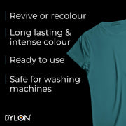 Dylon All-in-1 Washing Machine Fabric Dye Pod Emerald Green 350g used for clothing and home textiles