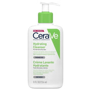 CeraVe Hydrating Cleanser fragrance free face and body cleanser bottle 236ml