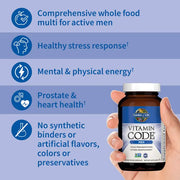 Garden of Life Vitamin Code for Men - Whole Food Multivitamin - Vegan Caps