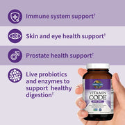 Garden of Life Vitamin Code Raw Zinc 30mg Supplement - 60 Capsules