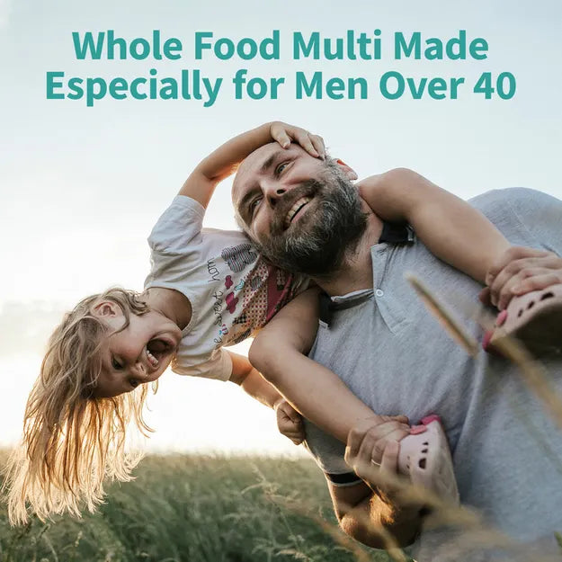 Garden of Life Organics Men's Multi 40+ - Whole Food Tablets