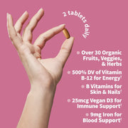 Garden of Life Organics Women's Multivitamin, Whole Food tablet