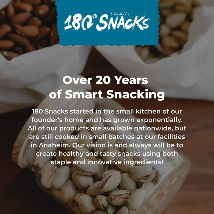 How to Use: 180 snacks pistachio squares snack serving pack 454g