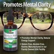 Nature’s Answer Eleuthero Root Alcohol-Free Liquid Extract - 60ml