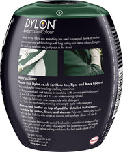 Dylon All-in-1 Fabric Dye Pod Forest Green 350g ingredient information panel