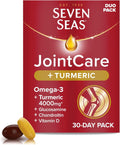 Seven Seas Omega-3 & Turmeric Supplement - 30-Day Duo Pack