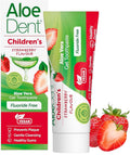 Aloe Dent Children's Aloe Vera Gel Toothpaste Strawberry 50ml