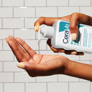 CeraVe Blemish Control Cleanser gel-to-foam facial cleanser bottle 236ml how to use