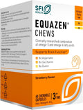 Equazen Comprimés à Mâcher – Soutien Cérébral Oméga-3 & Oméga-6 | Saveur Fraise | 60 Capsules à Mâcher | Dès 3 ans