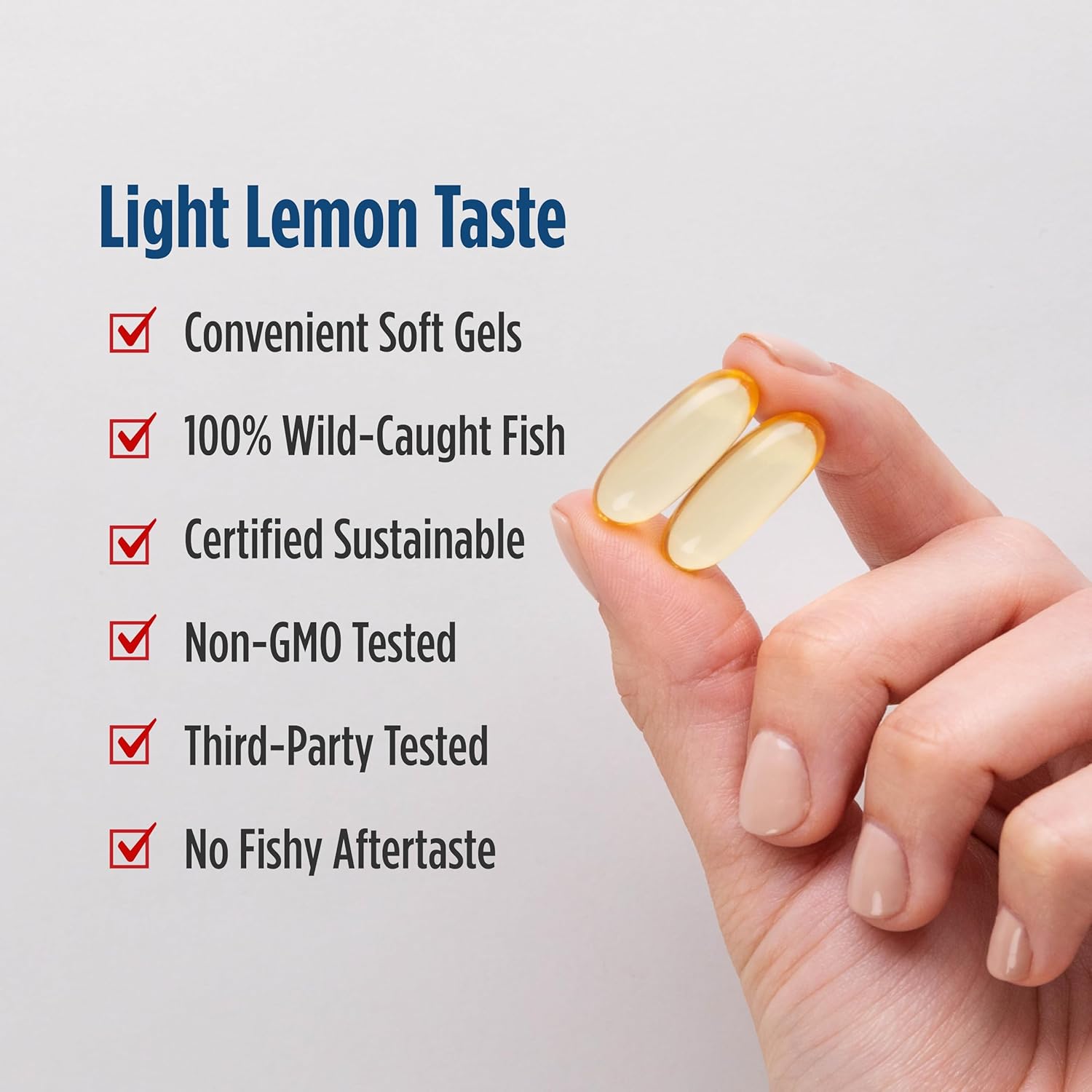 Nordic Naturals EPA Lemon high-potency omega-3 fish oil supplement, 60 soft gels.