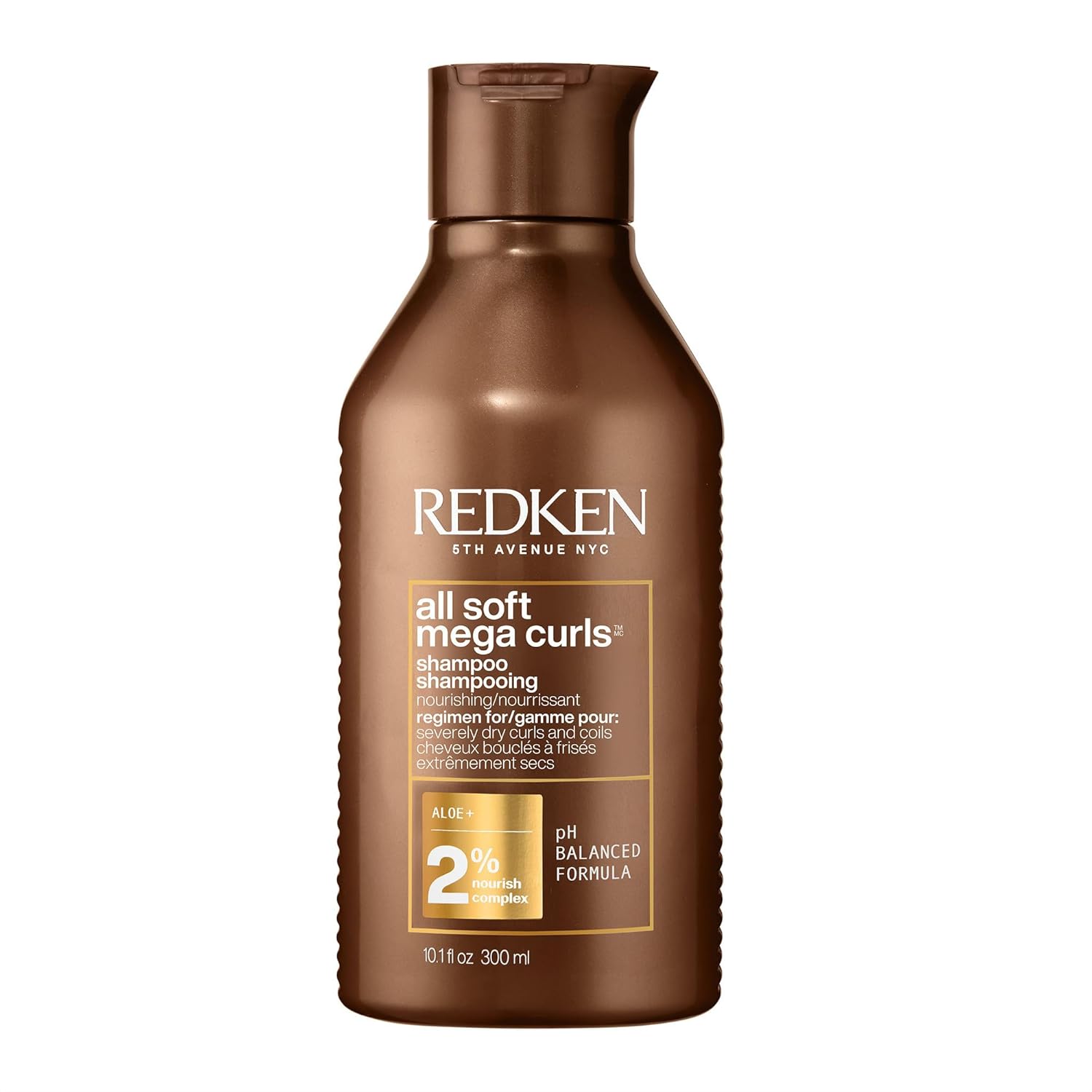 Redken All Soft Mega Curls Shampoo and Conditioner Bundle bottles 300ml and 300ml curly hair care set
