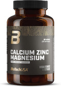 BioTechUSA Calcium Zinc Magnesium Complex - 90 Tablets