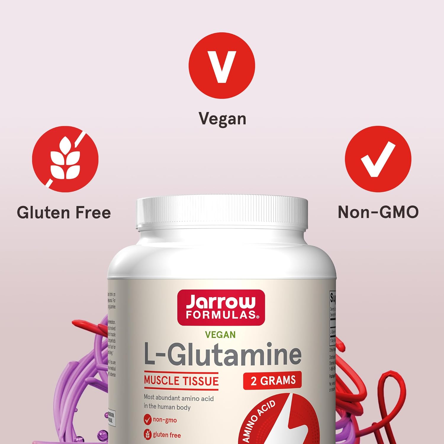 Jarrow Formulas L-Glutamine Powder 2g - 1000g