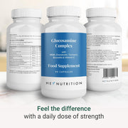 Hey Nutrition Glucosamine Complex, MSM & Turmeric - 90 Capsules