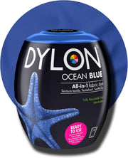 Dylon Washing Machine All-in-1 Fabric Dye Pod Ocean Blue 350g