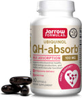 Jarrow Formulas Ubiquinol QH-Absorb 100mg Softgels