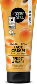 Organic Shop Crème Visage Lissante Abricot & Mangue 50ml