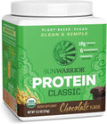 Poudre de protéine de riz brun bio Sunwarrior, chocolat