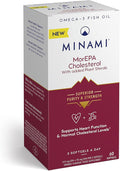 Minami MorEPA Stérols Végétaux + Omega-3 – Formule Santé Cardiaque – 60 Capsules Molles
