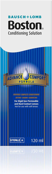 Bausch + Lomb Boston Conditioning Solution Advance Comfort Formula – 120 ml