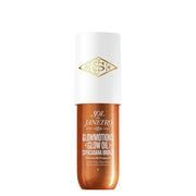 Front image: Sol de Janeiro Glowmotions glow body oil Copacabana Bronze bottle Cheirosa 62 fragrance 75ml single pack