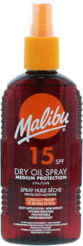 Spray huile sèche Malibu SPF15 – 200ml