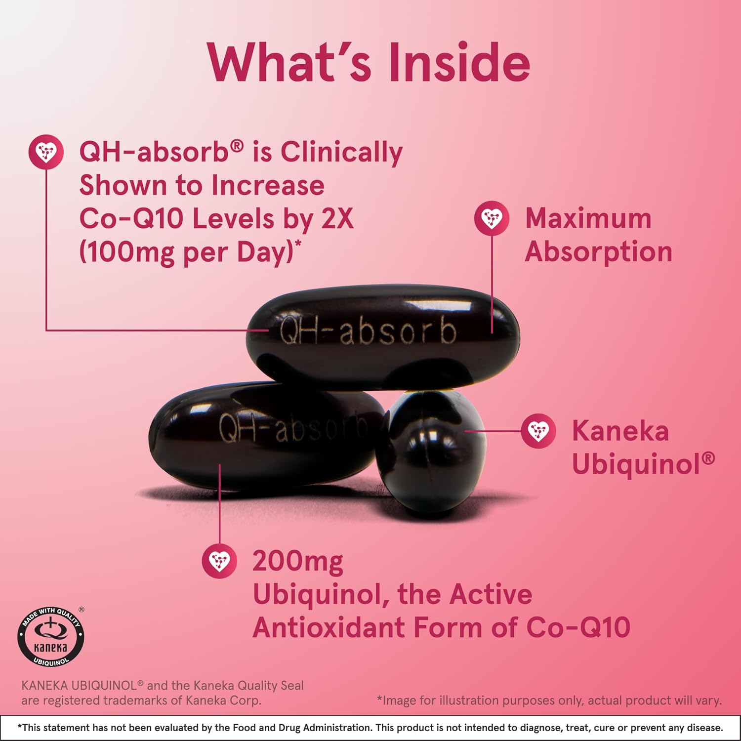 Jarrow Formulas Ubiquinol QH-Absorb 200mg softgels daily use lifestyle