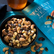 Forest Feast Slow Roasted Salt and Vinegar Nut Mix savoury nut and seed snack 1kg pack lifestyle serving image
