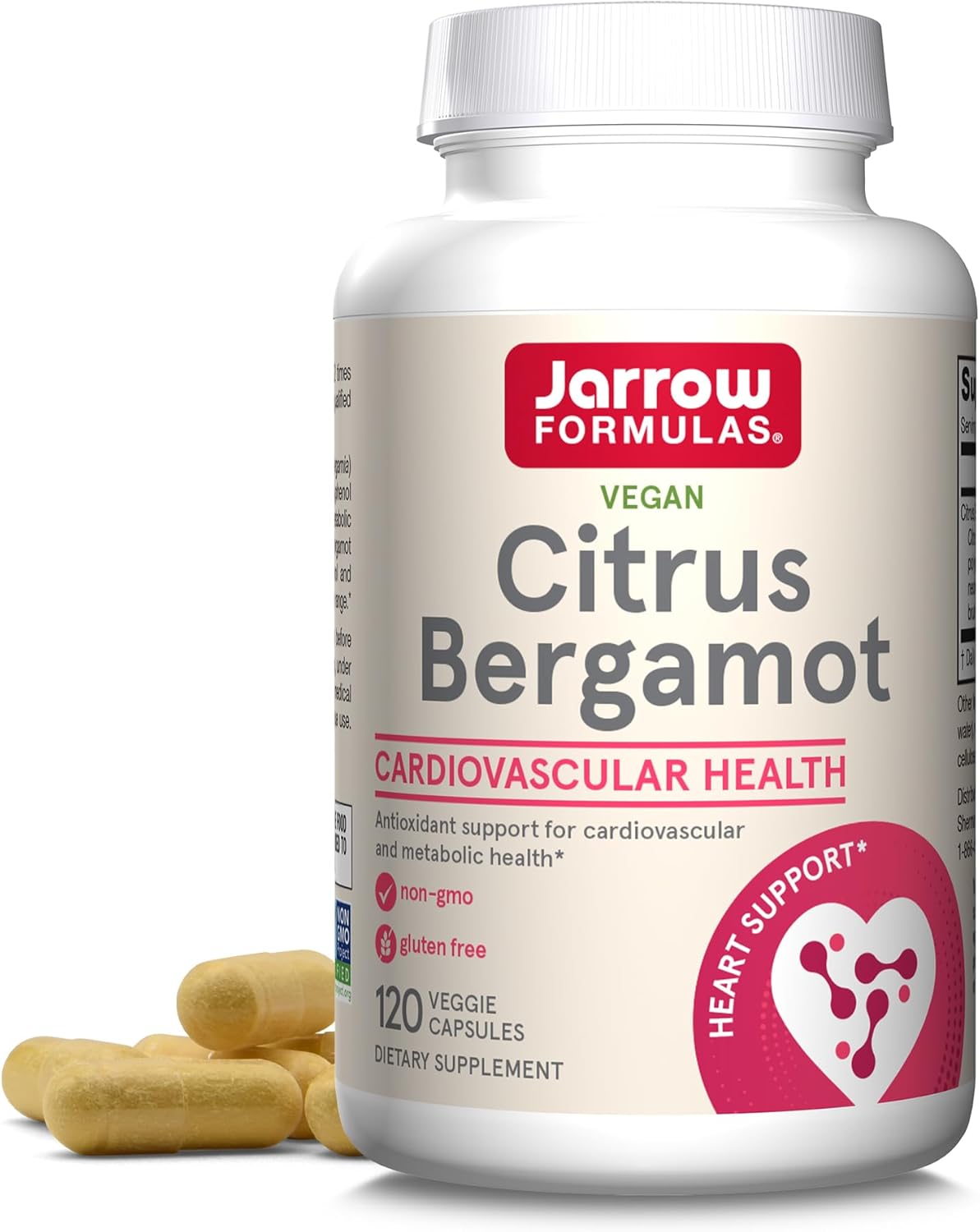 Jarrow Formulas Citrus Bergamot 120 Veggie Capsules 