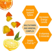 WEIDER Multivit Multivitamin and Mineral Complex Gummies - 210 count