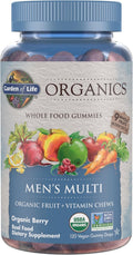 Garden of Life Organics Vitamines Gomme pour Hommes, Baies, 120 unités