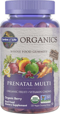 Garden of Life Organics Gummies Prénatales Multivitamines - Baies Véganes - 120 Unités
