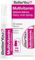 Spray oral BetterYou Multivitamines Quotidien, cassis & prune - 25ml